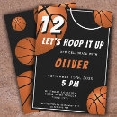 Search for orange basketball invitations Boy