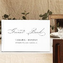 Search for black and white guest books Chic