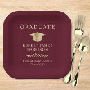 Search for burgundy and gold plates Elegant