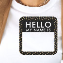 Search for hello my name is stickers Blank