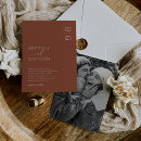 Search for formal classy elegant wedding invitations Classy modern minimal