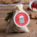 Search for hot chocolate mug stickers Peppermint