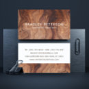 Search for stylish business cards Wood