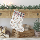 Search for farmhouse christmas stockings Plaid