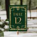 Search for emerald table cards Chic