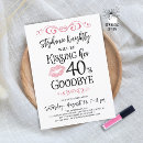 Search for goodbye birthday invitations Funny