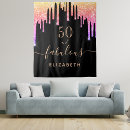 Search for 40th birthday backdrops Black