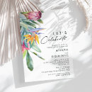 Search for flower engagement party invitations For her