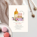 Search for french macarons invitations Bonjour bébé
