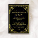 Search for gold invitations Elegant