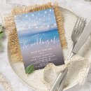 Search for tropical destination wedding invitations Seaside