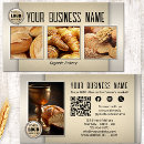 Search for bread bakery business cards Food