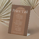 Search for price lists Modern