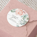 Search for bridal shower name tag stickers Elegant