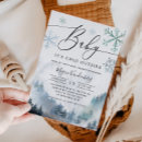 Search for mountain baby shower invitations Pine trees