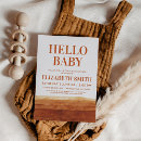 Search for boho western baby shower invitations Desert