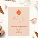 Search for little pumpkin thank you cards Gender neutral