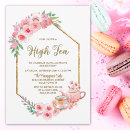 Search for teapot birthday invitations Pink floral
