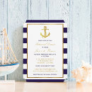 Search for stripes rehearsal dinner invitations Anchor