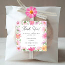 Search for thank you floral square stickers Cross