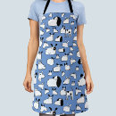 Search for cute puppy aprons Blue