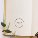 Search for this book belongs to rubber stamps Elegant