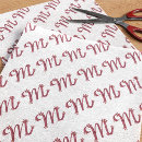 Search for monogram tissue paper Rose gold