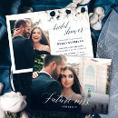 Search for blue floral bridal shower invitations Calligraphy