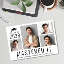 Search for masters degree graduation announcement cards Mastered it