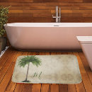 Search for tropical bath mats Palm trees