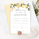 Search for bridal shower games Lemon