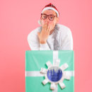 Search for blue and black baby shower stickers For her