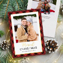Search for red buffalo plaid christmas cards Rustic