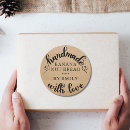 Search for rustic kraft stickers Baked goods