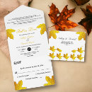 Search for luxurious fall autumn wedding wedding invitations Floral