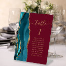 Search for gold and red table cards Agate