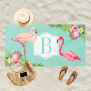 Search for pink flamingo beach towels Summer