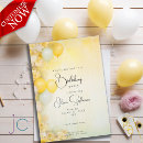 Search for lemon birthday invitations Watercolor