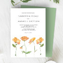 Search for a california invitations Elegant modern floral