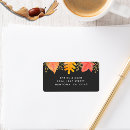 Search for elegant thanksgiving return address labels Fall autumn