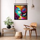 Search for abstract woman art posters Modern