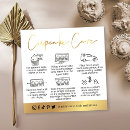 Search for gold cupcake business cards Cupcakes