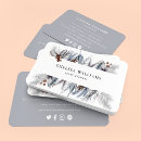 Search for winter business cards Elegant