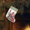 Search for cardinal christmas stockings Elegant