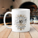 Search for funny 80th birthday mugs For him