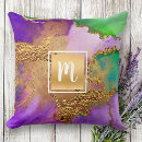 Search for green marble cushions Watercolor