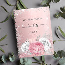 Search for sparkly notebooks Blush pink
