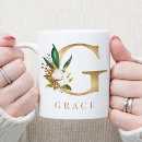 Search for initial g mugs Elegant