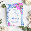 Search for bougainvillea wedding invitations Mediterranean