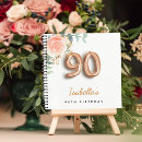 Search for eucalyptus guest books Rose gold